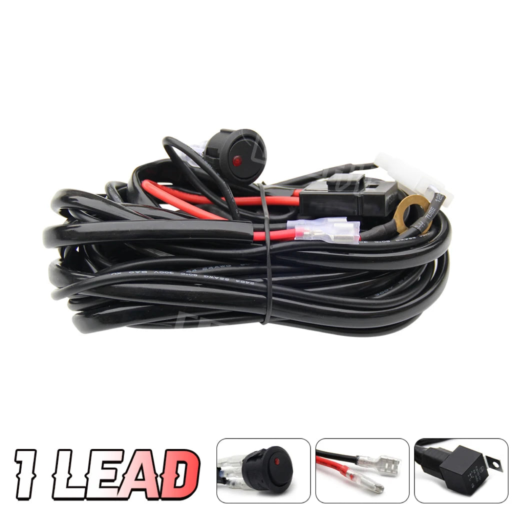 HL Led Driving Light Bar Double Rows Projector Lens 15Inch 20Inch 28Inch Spot+Flood Combo Beam for Offroad Cars SUV UTV 12V 24V